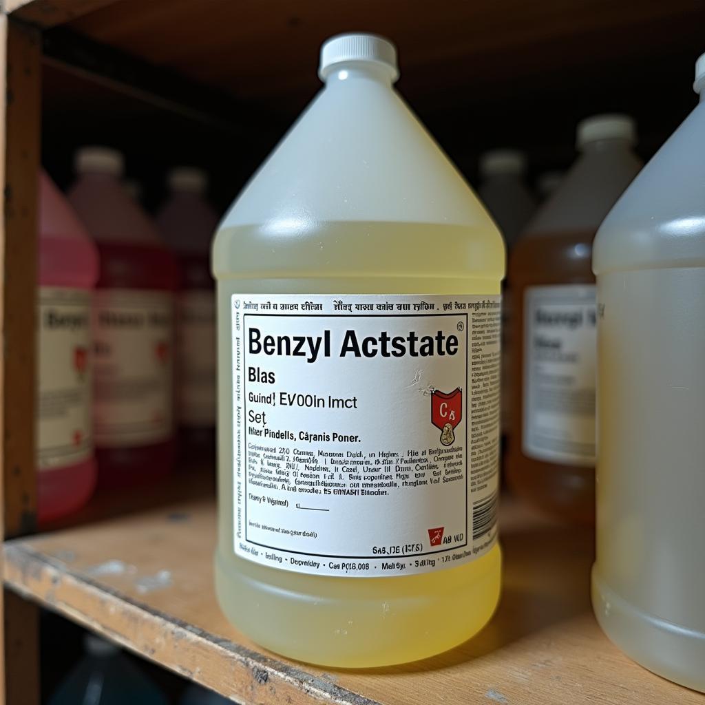 Bảo quản Benzyl Axetat