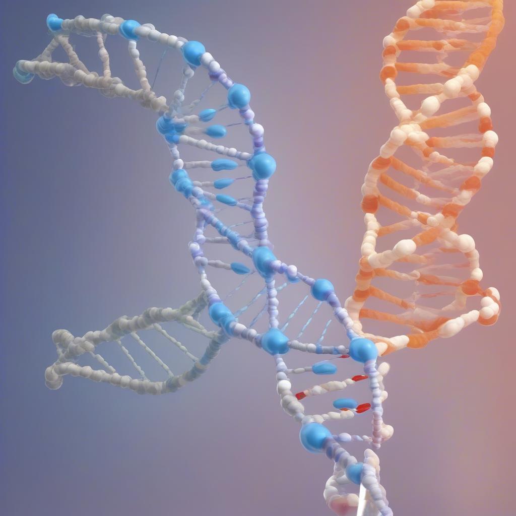 Cấu tạo phân tử DNA