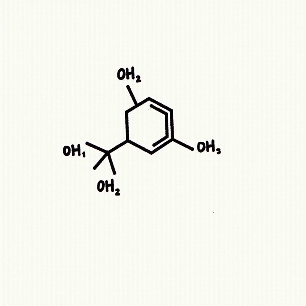 Cấu trúc dạng mạch hở của glucozơ