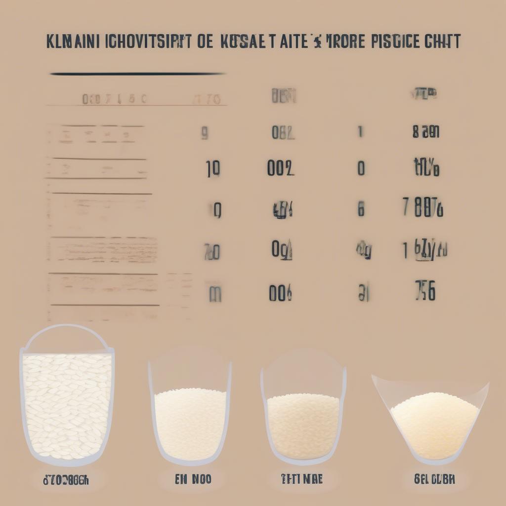 Chuyển đổi lít gạo sang kg