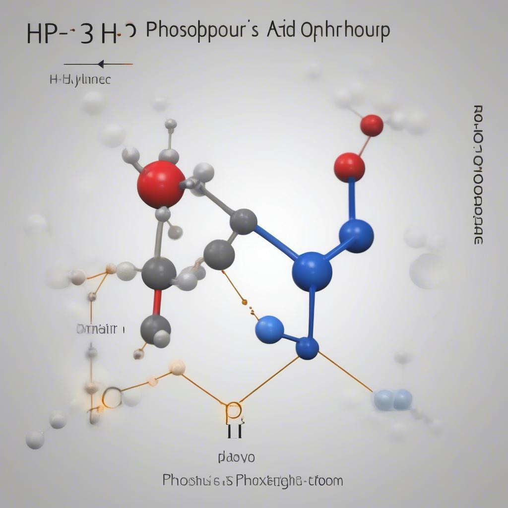 Công thức cấu tạo của H3PO3