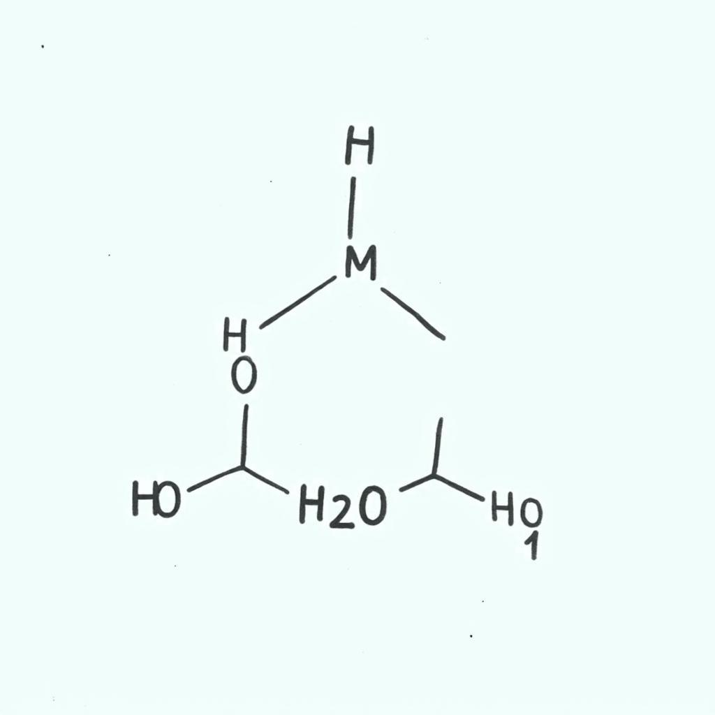 Công thức hóa học của nước