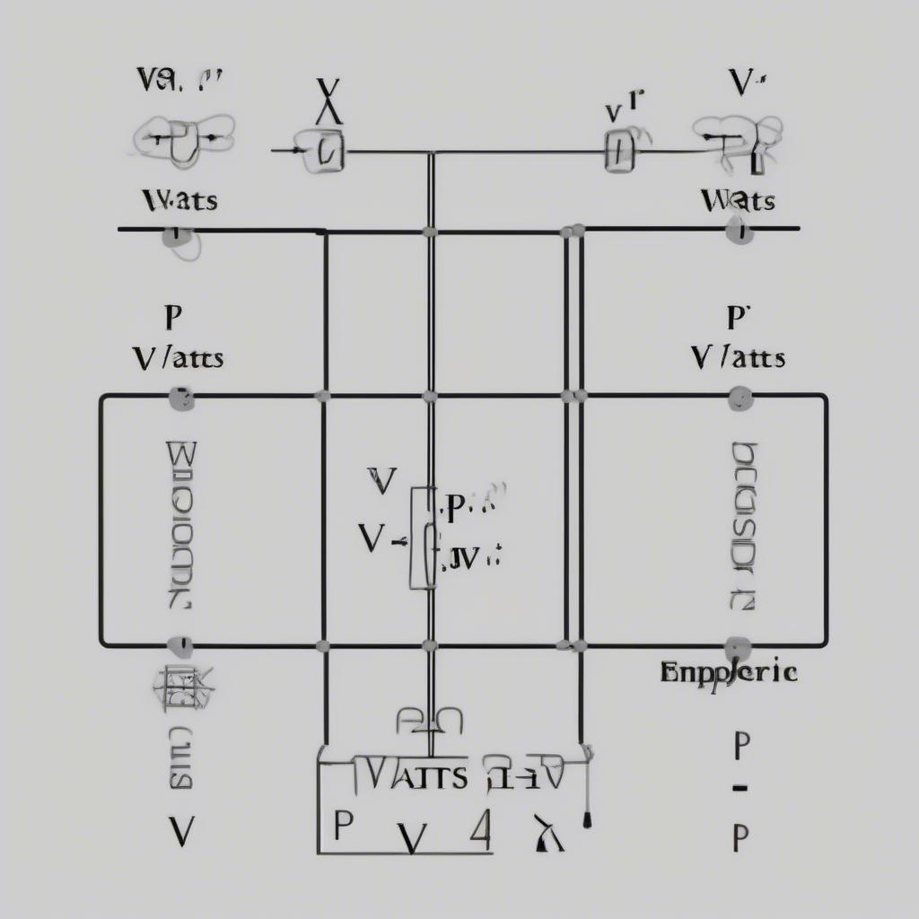 Công thức tính watt cơ bản