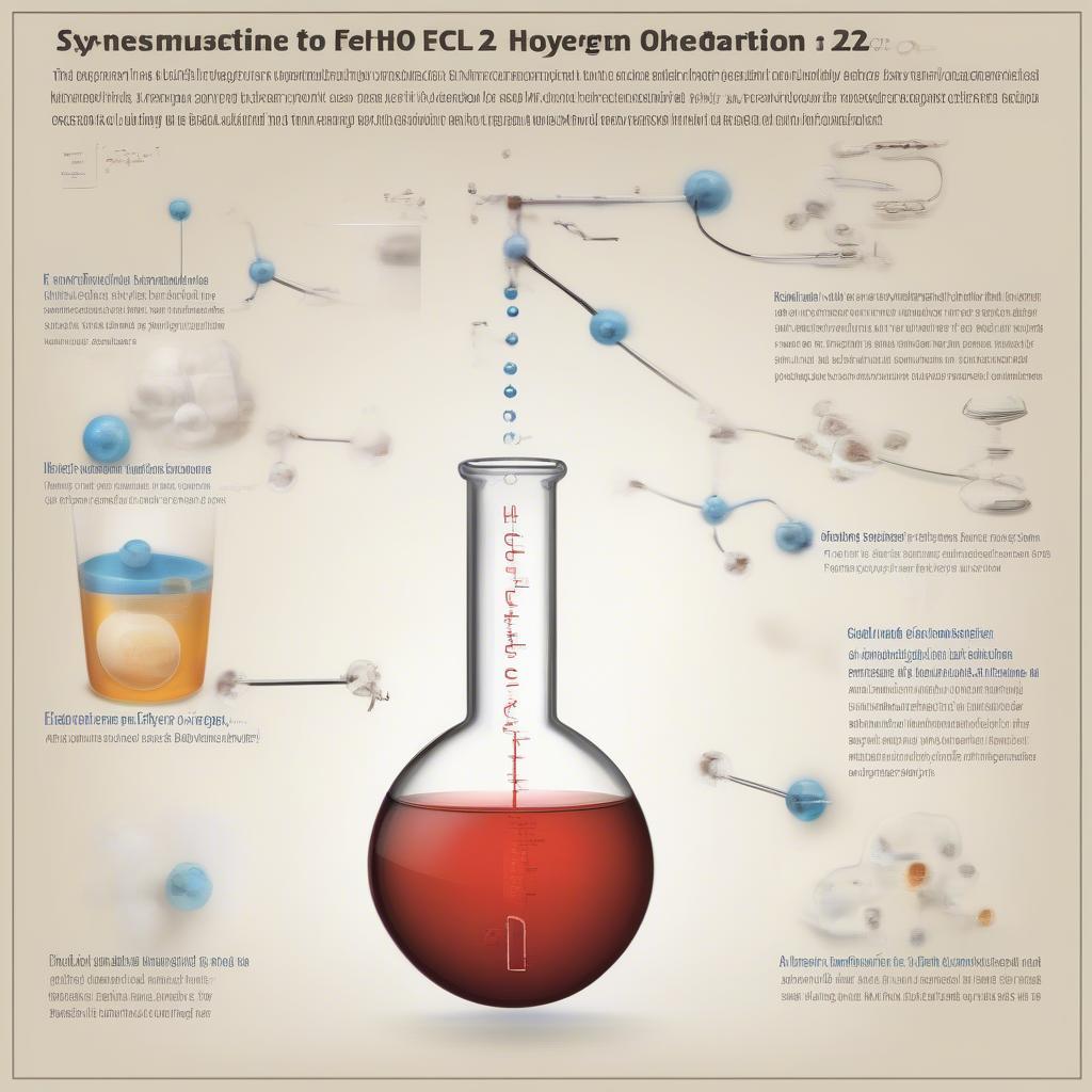 Điều chế FeCl3 từ FeCl2 sử dụng Hydro Peroxit