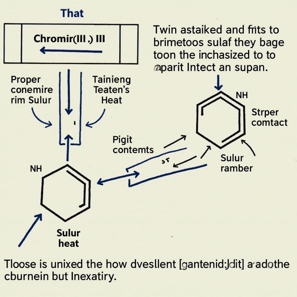 Conditions for the Chromium-Sulfur Reaction