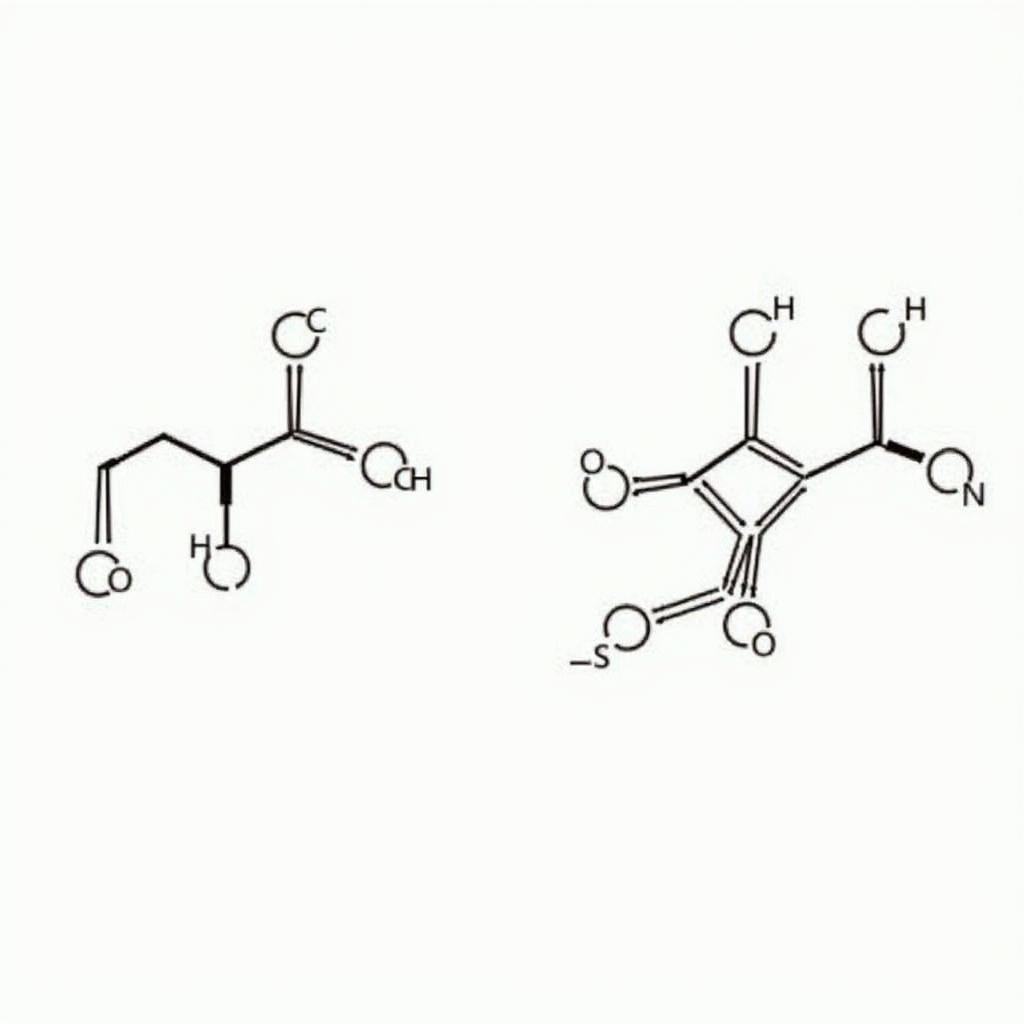 Cấu trúc của gốc n-propyl và gốc isopropyl