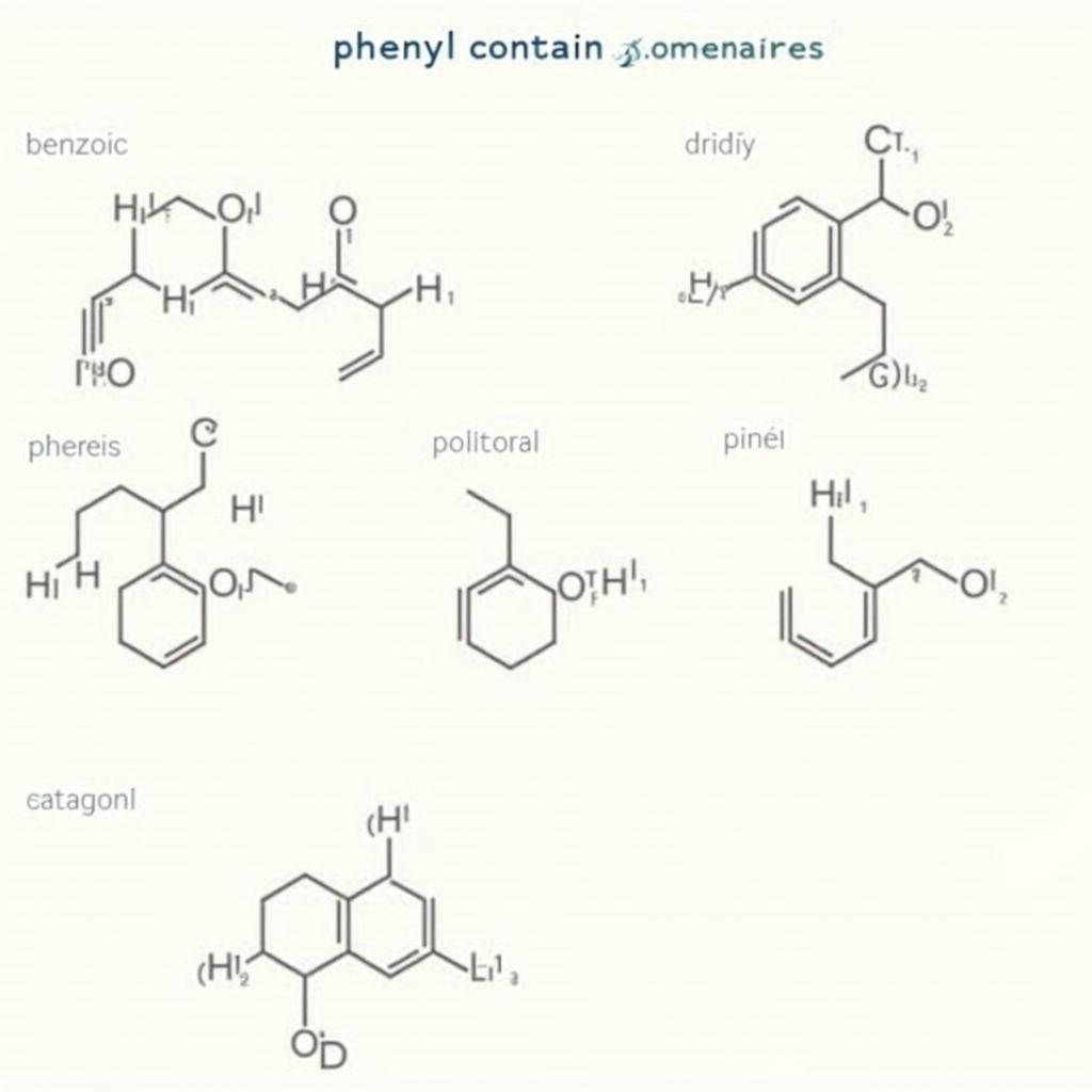 Các hợp chất của gốc Phenyl