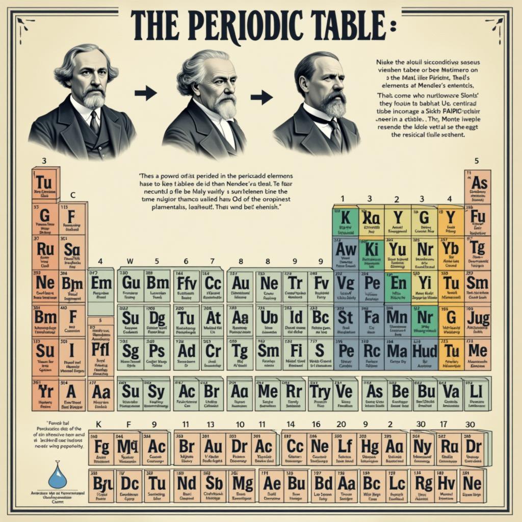 Lịch Sử Hình Thành Bảng Tuần Hoàn