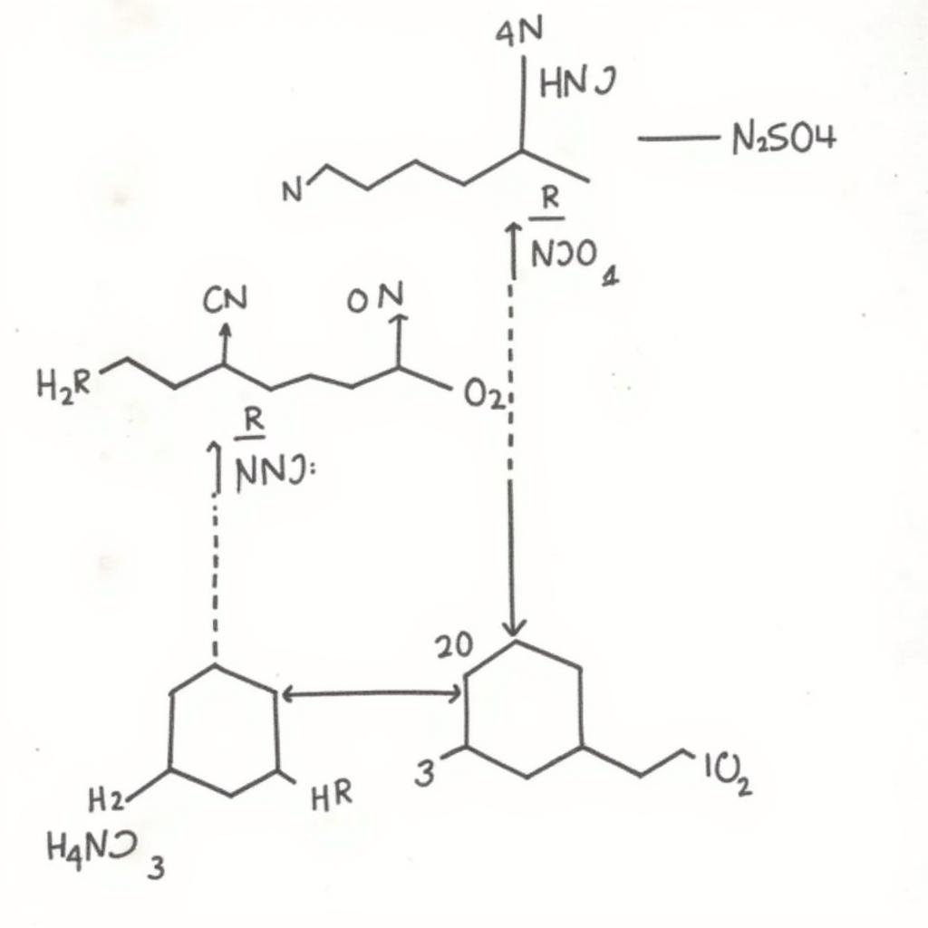 Phản ứng điều chế HNO3 từ NaNO3 và H2SO4