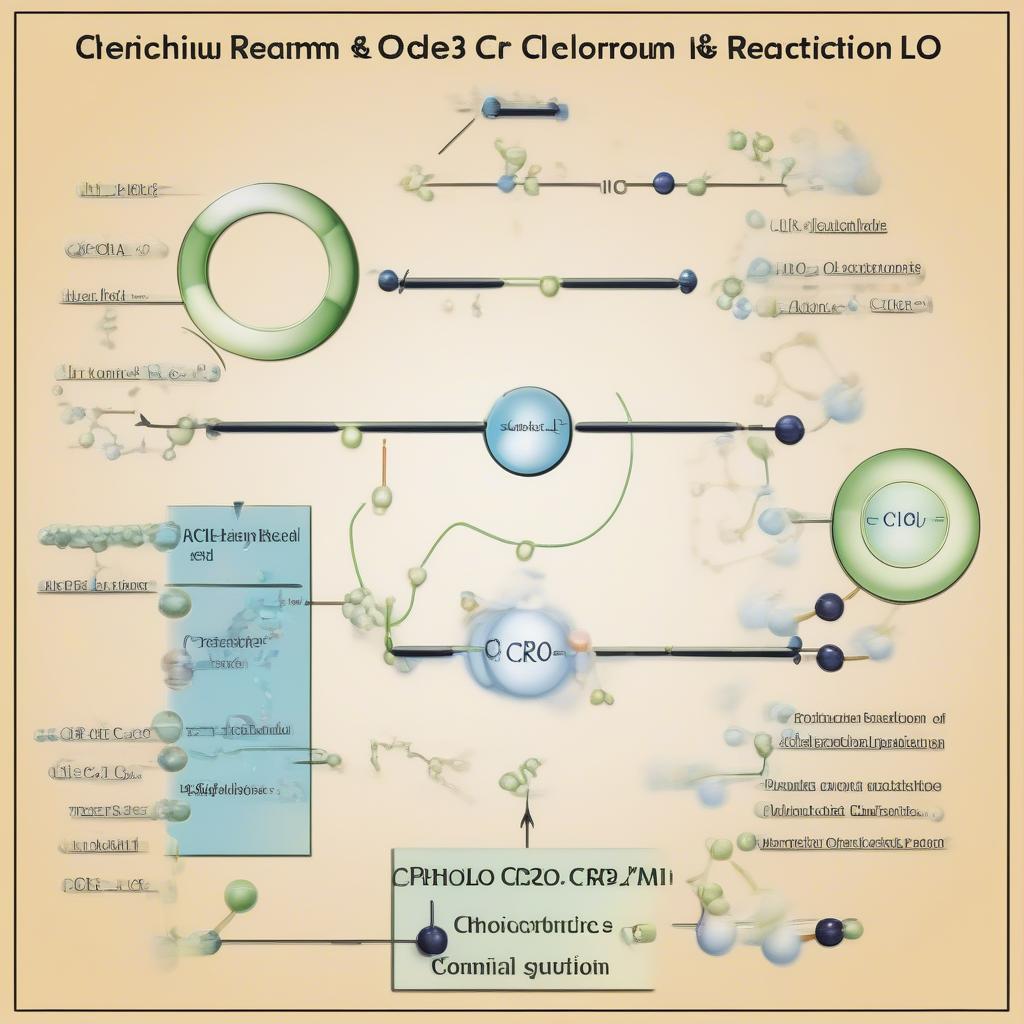 Phản ứng giữa Cr2O3 và HClO4