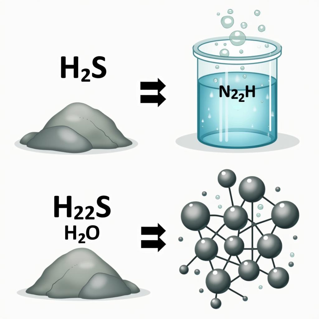 Phản ứng của H2S