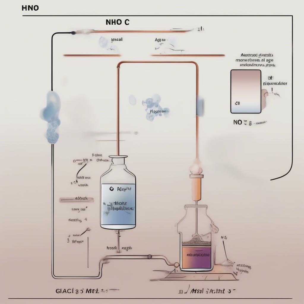 Phản ứng HNO3 với kim loại