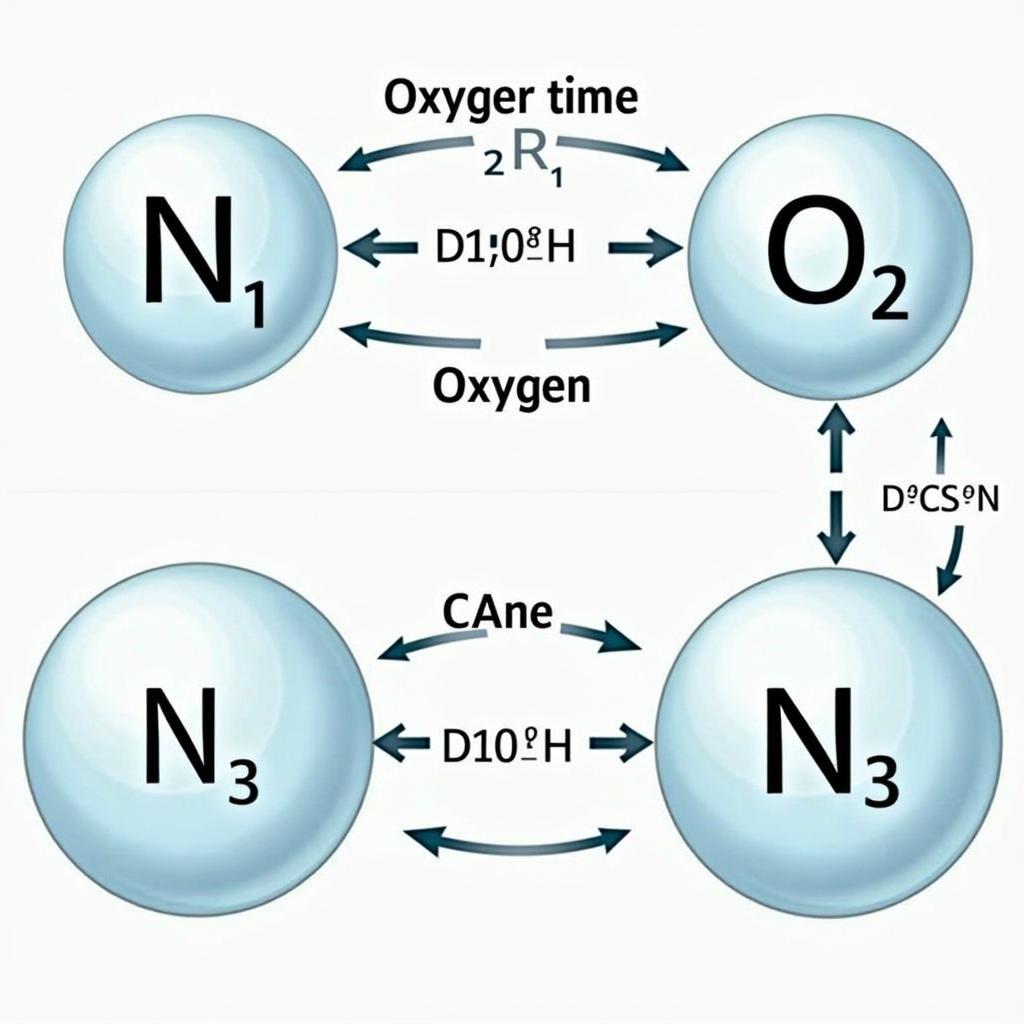 Phản ứng giữa nitơ và oxy