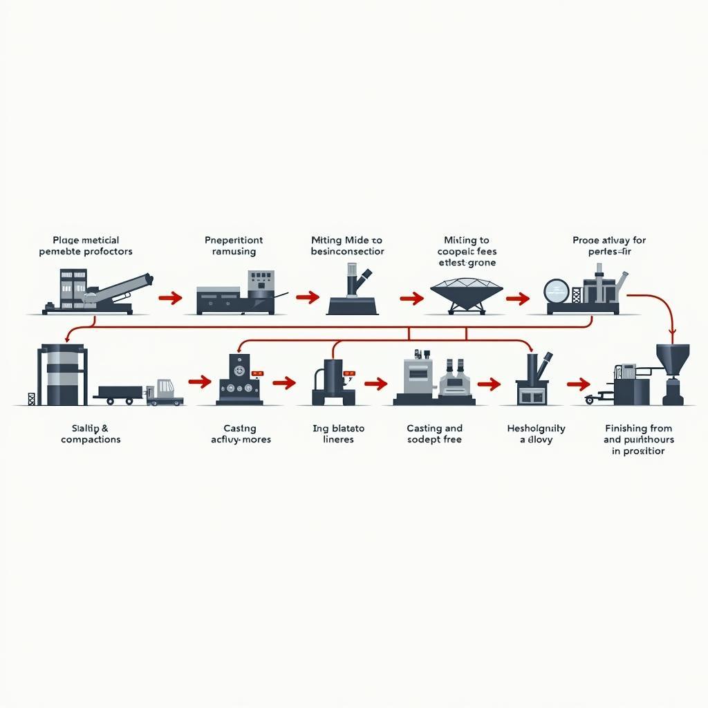 Quy trình sản xuất hợp kim kẽm