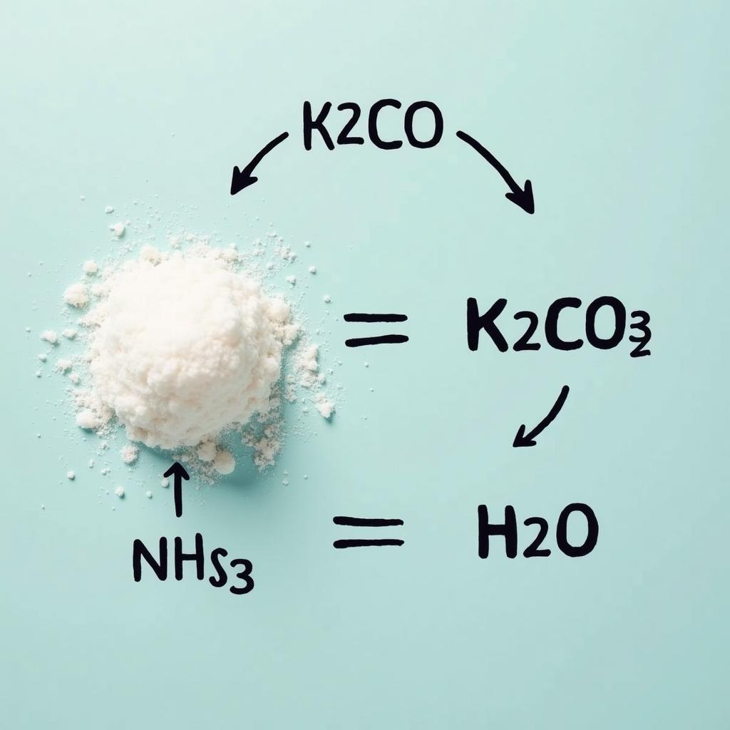 Sản phẩm của phản ứng giữa NH4HCO3 và KOH