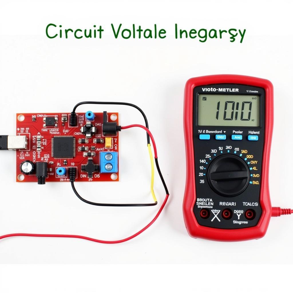 Số Chỉ Của Vôn Kế Trong Mạch Điện