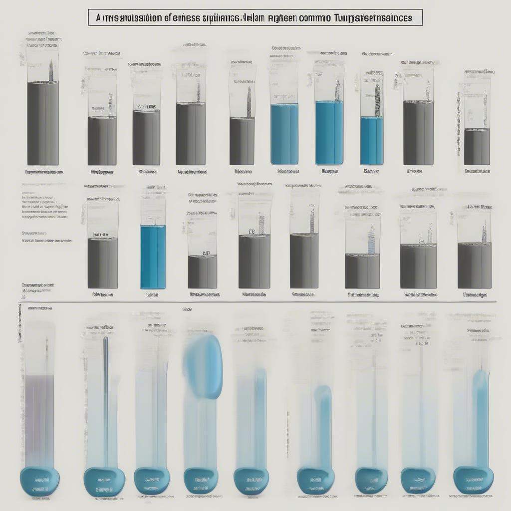 Comparing Melting Points of Different Substances