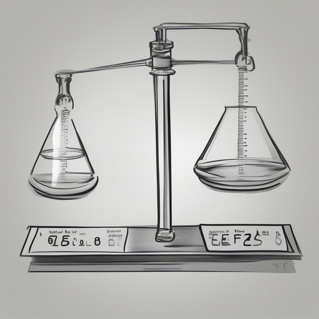 Calculating the increase or decrease in solution mass