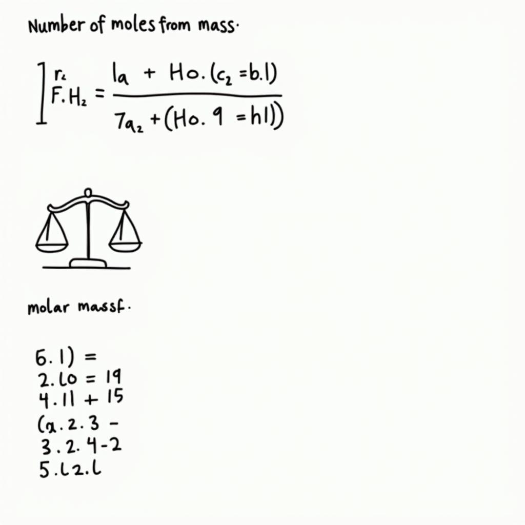 Calculating the Number of Atoms from Mass