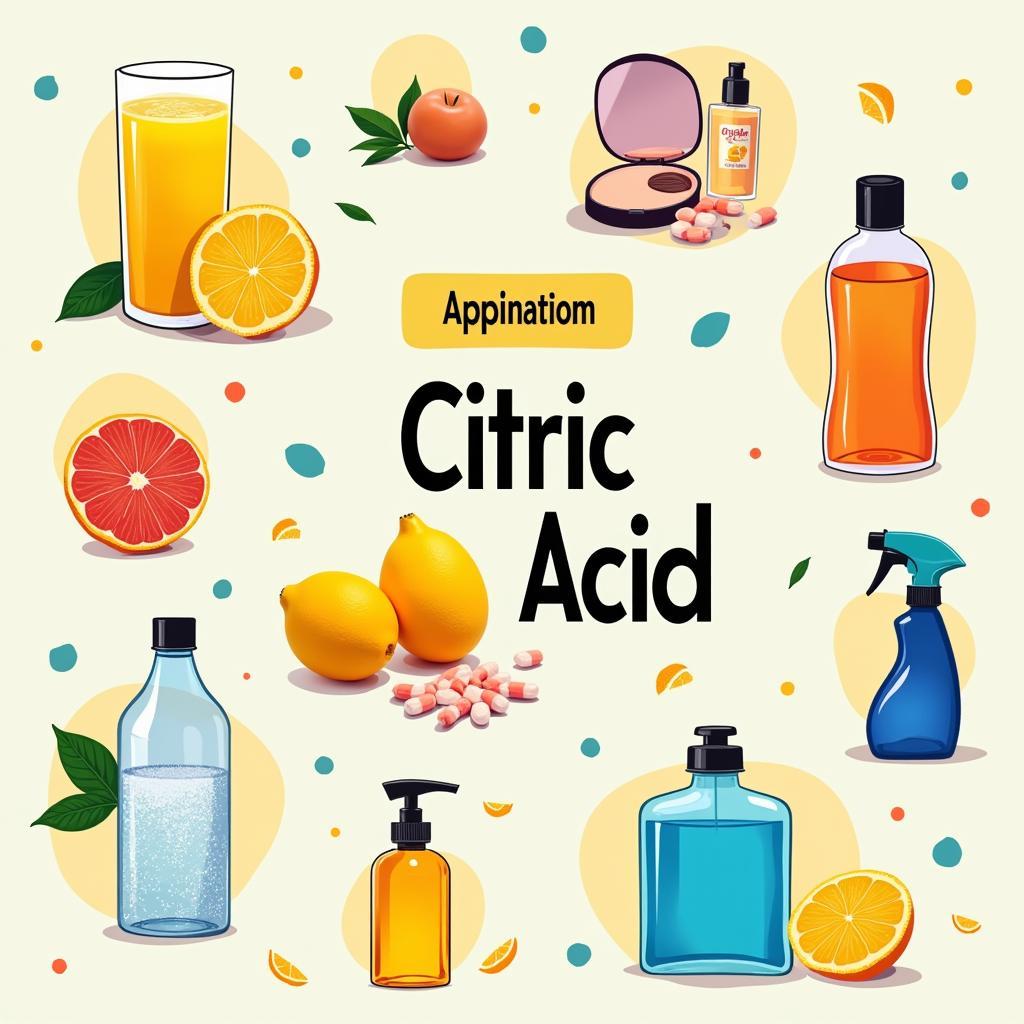 Ứng Dụng Acid Citric