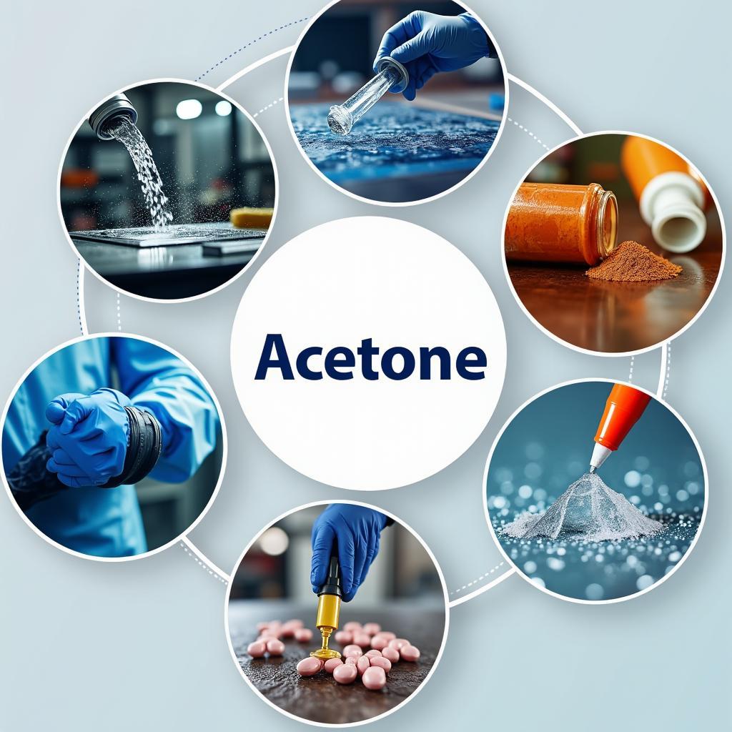 Ứng dụng của acetone trong công nghiệp