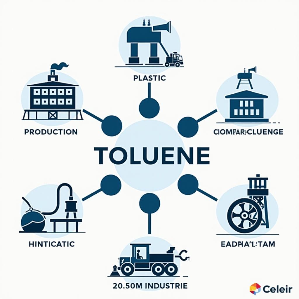 Ứng dụng của Toluene trong công nghiệp