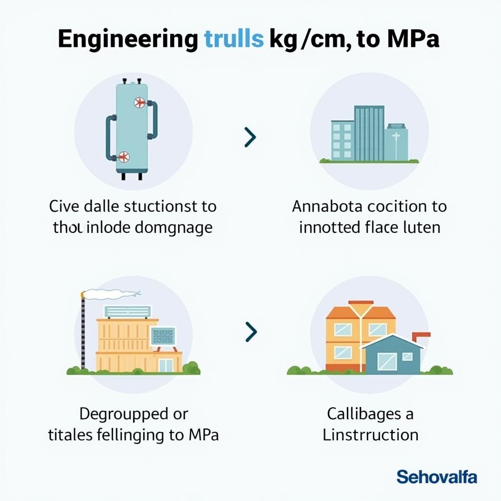 Ứng dụng đổi kg/cm2 sang MPa