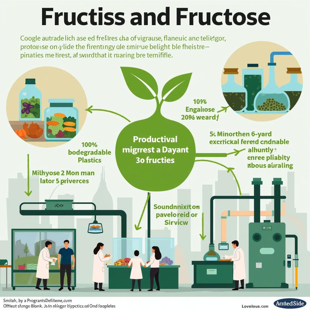 Ứng dụng fructozo trong công nghiệp