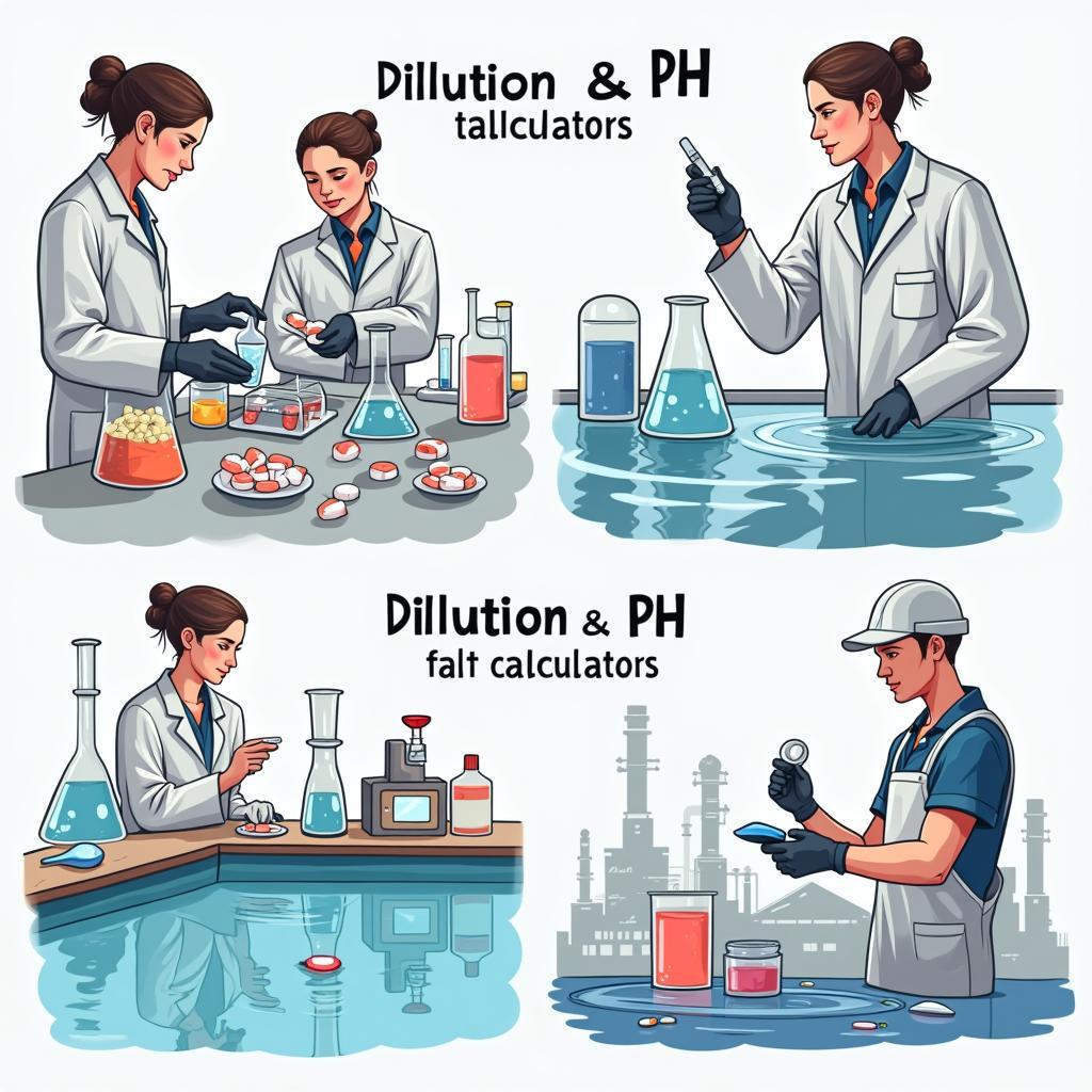 Ứng dụng của pha loãng dung dịch