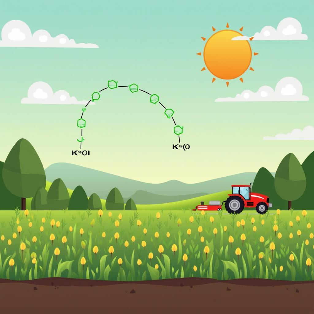 Ứng dụng phân bón từ phản ứng giữa NH4NO3 và KOH