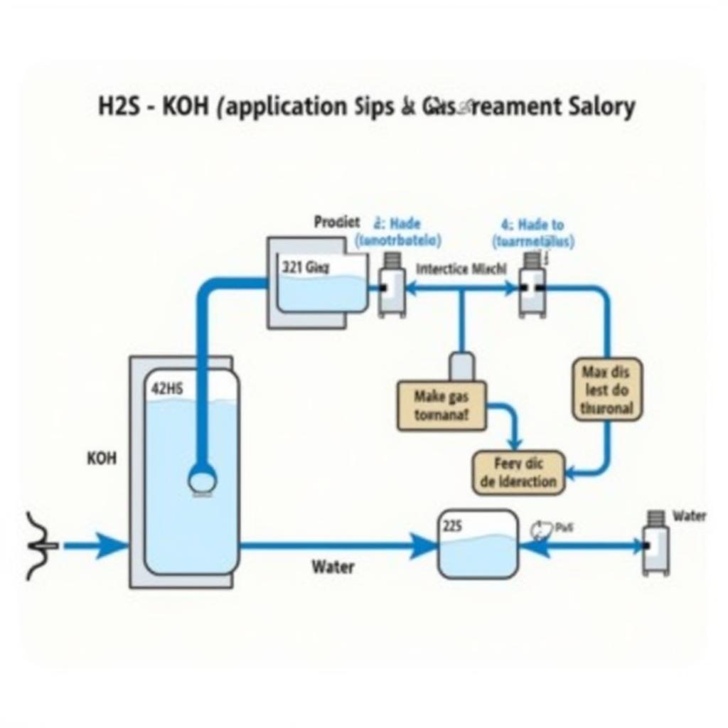 Ứng dụng phản ứng H2S và KOH