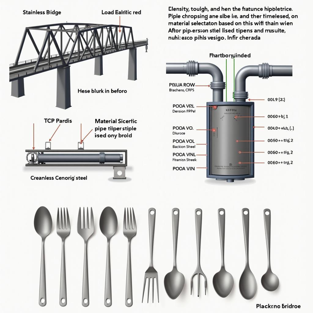 Ứng dụng trọng lượng riêng inox trong thực tế