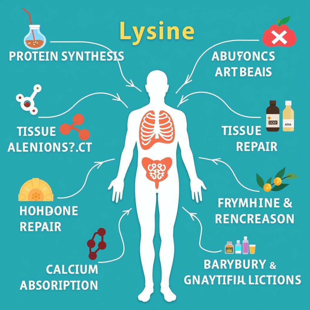 Vai trò của Lysine trong cơ thể