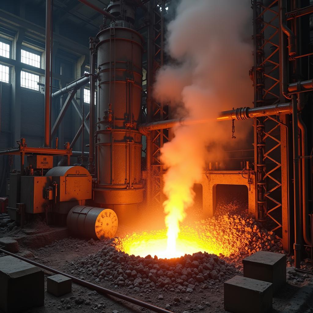 Oxygen's Role in Metallurgy