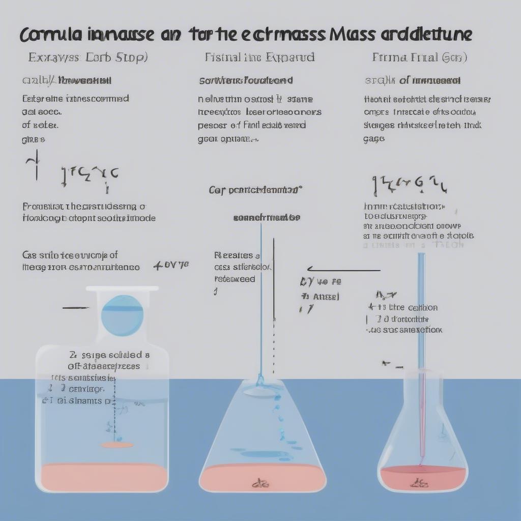 Examples of calculating solution mass