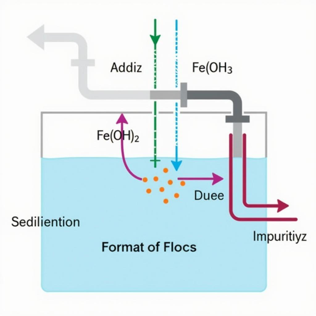 Xử lý nước thải bằng Fe(OH)3