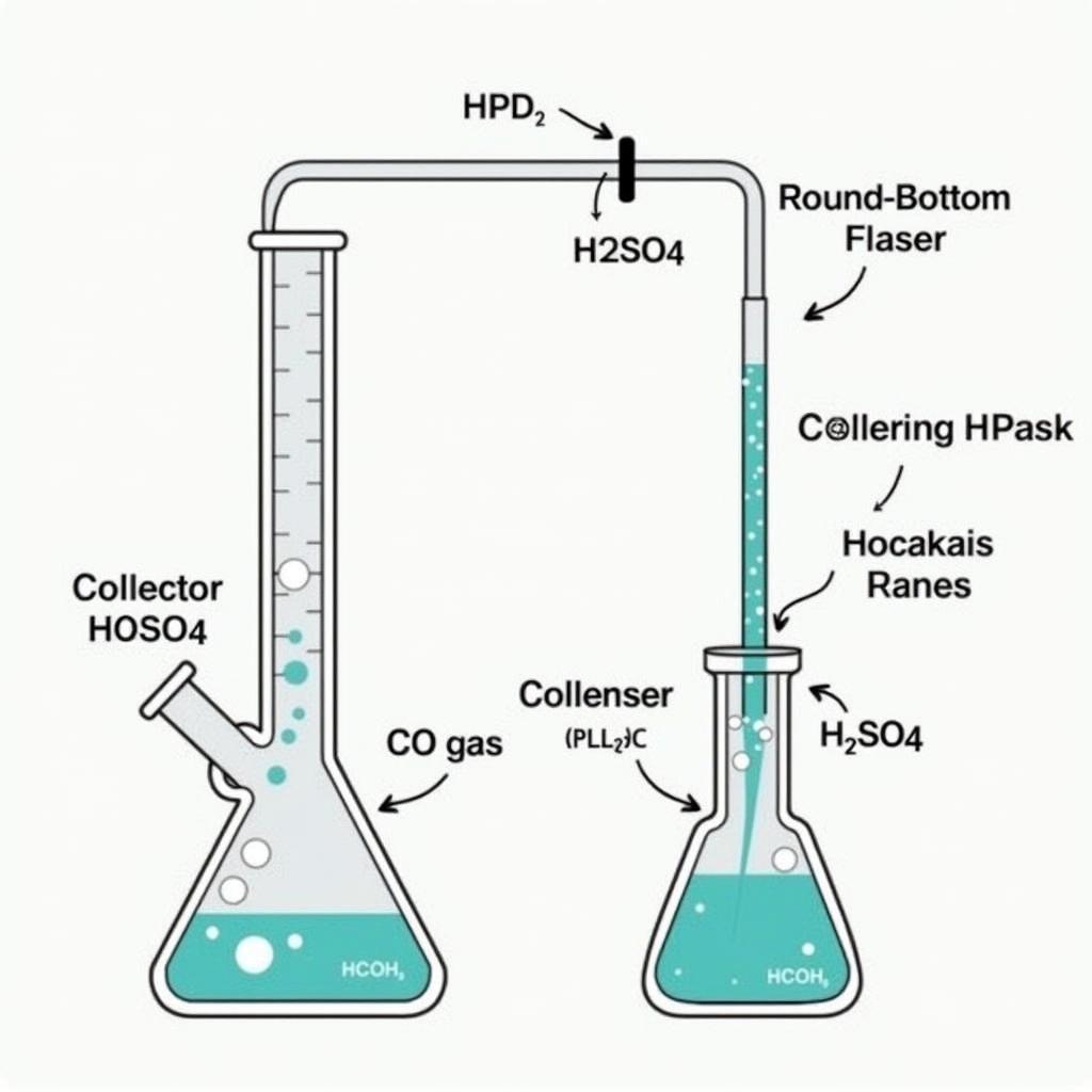 Ảnh hưởng của H2SO4 đến phản ứng