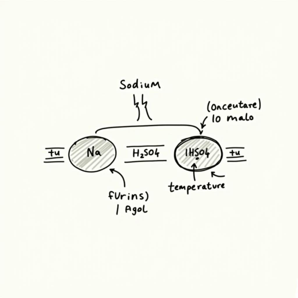 Các yếu tố ảnh hưởng đến phản ứng Na và H2SO4 đặc nóng