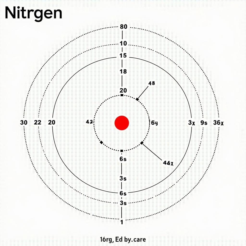 Cấu hình electron của Nitơ