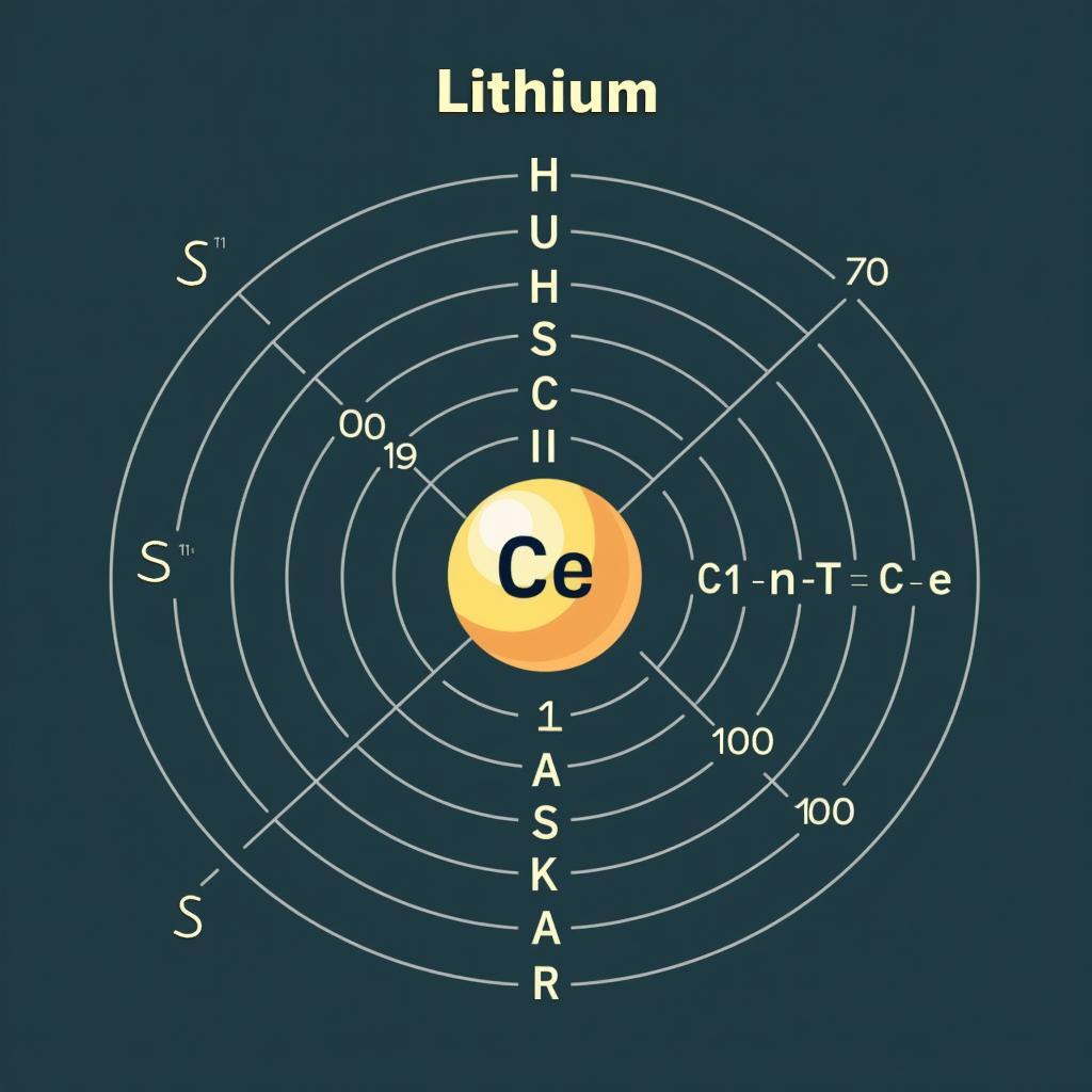 Cấu trúc electron của Lithium