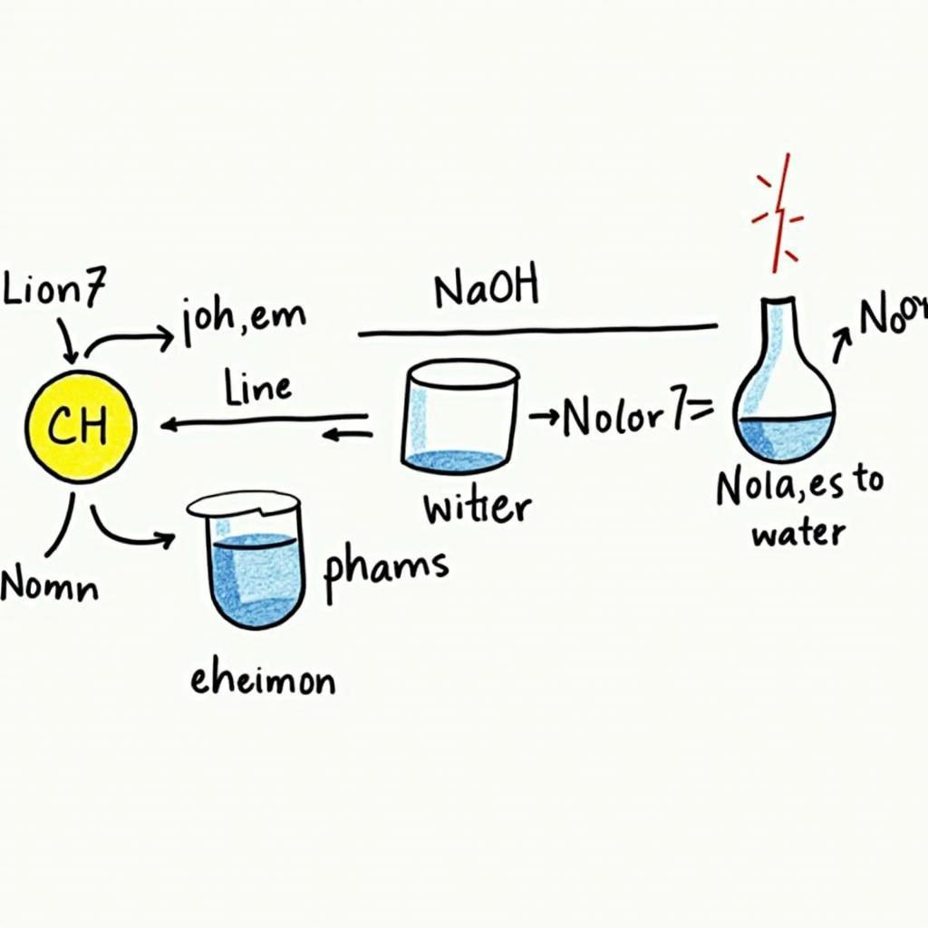 Cơ chế phản ứng giữa Phenol và NaOH