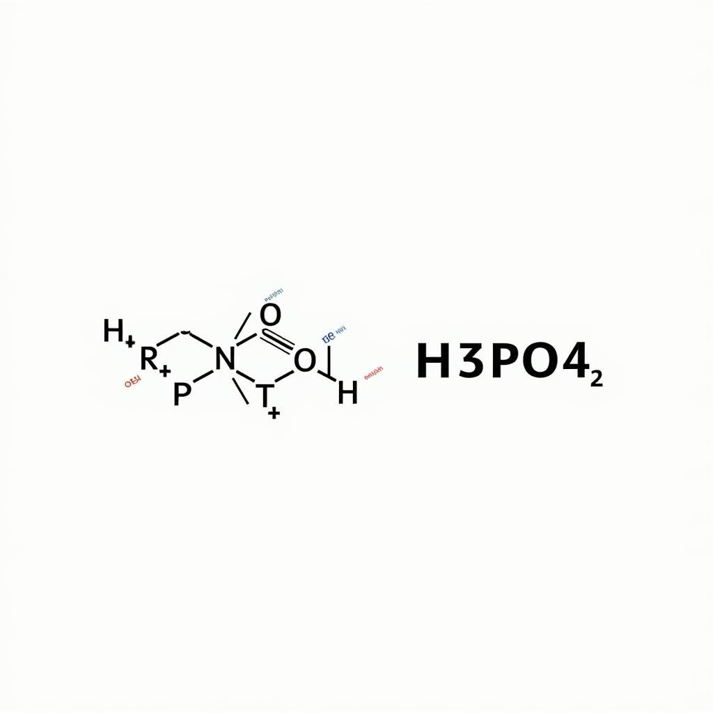 Công thức cấu tạo của H3PO4