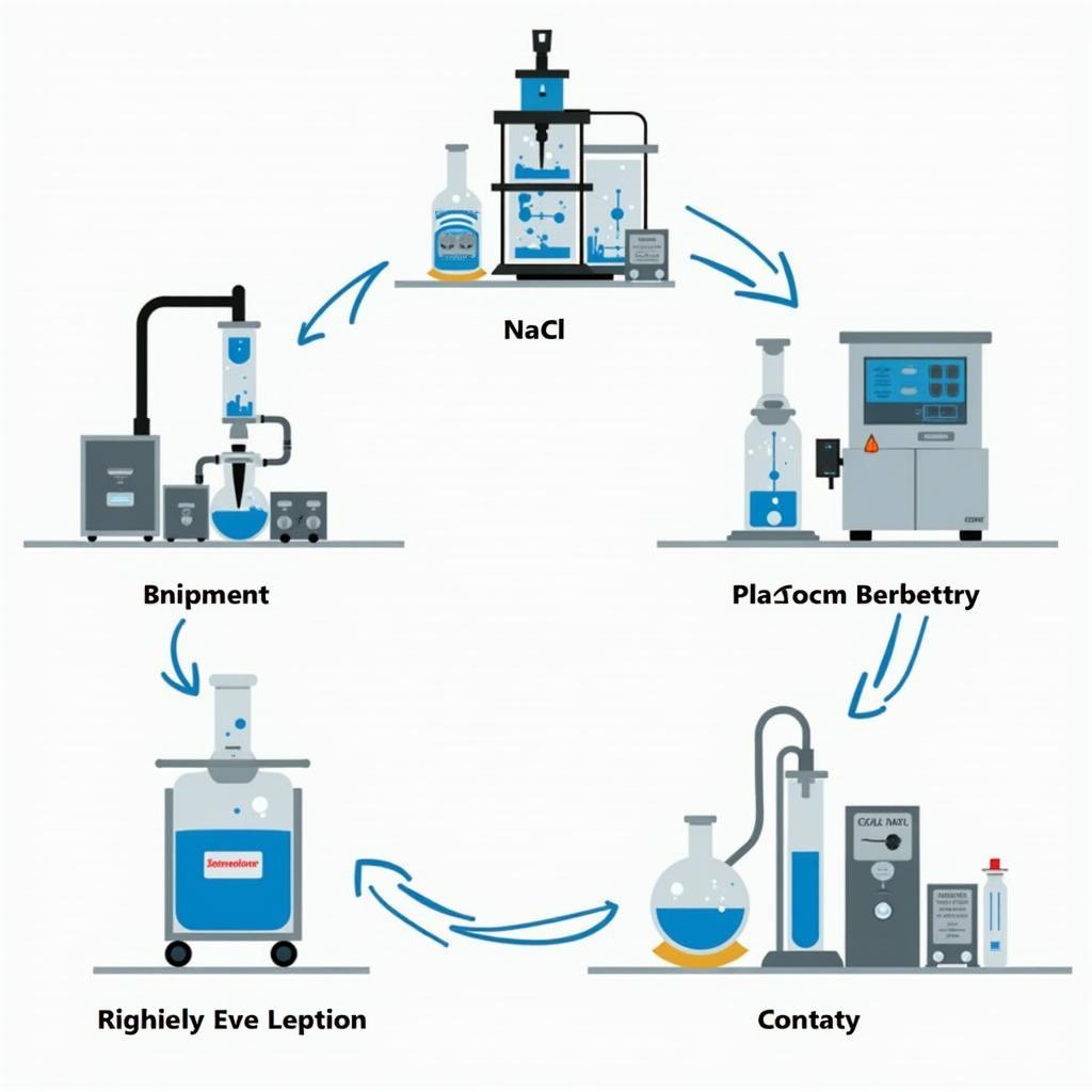 Điều chế NaCl trong phòng thí nghiệm