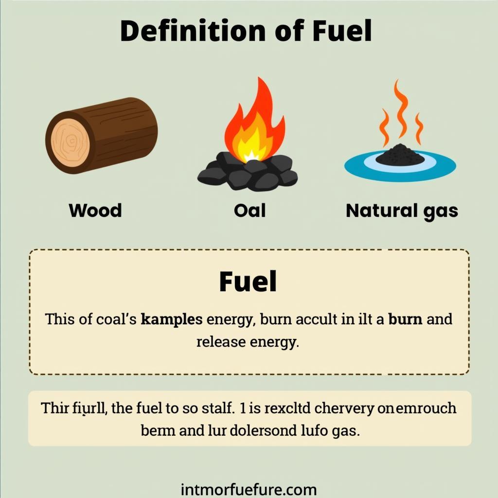 Định nghĩa nhiên liệu