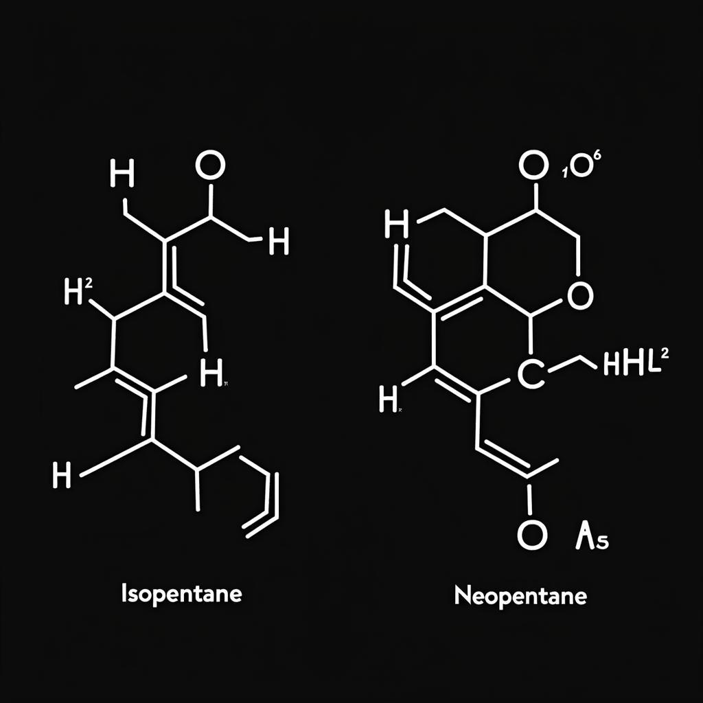 Đồng phân C5H12 - Isopentan và Neopentan