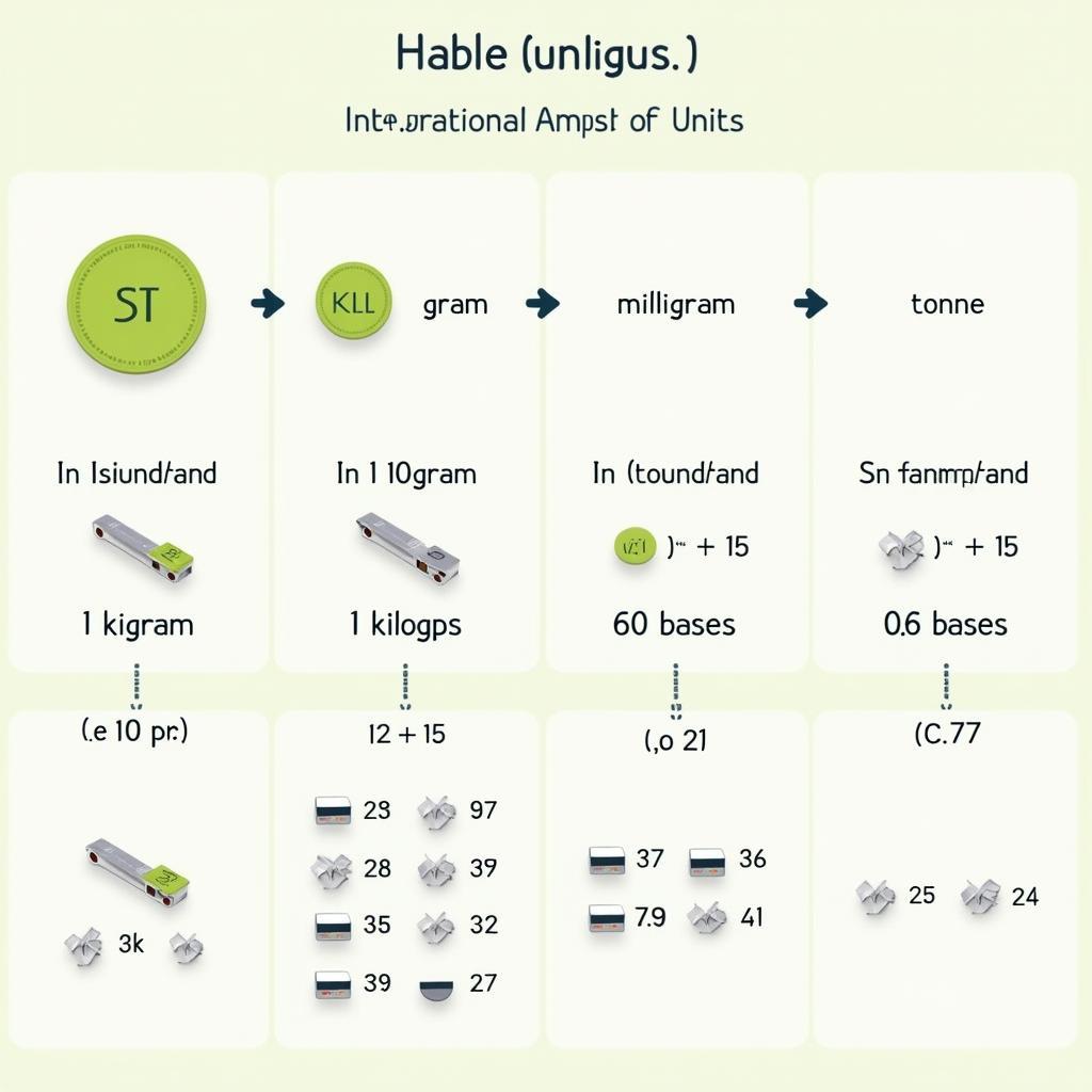 International System of Units for Weight