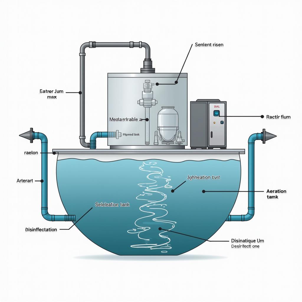 Hệ thống xử lý nước thải Johkasou hiện đại