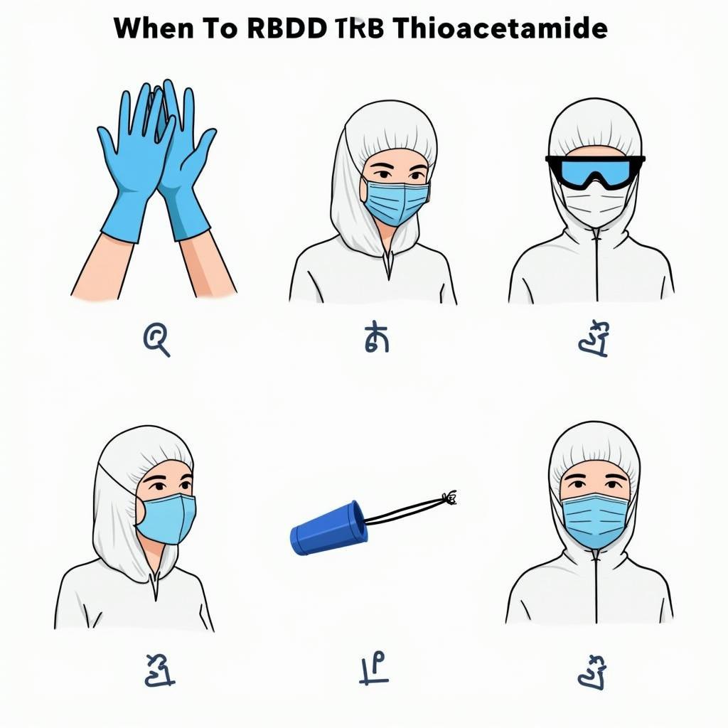 Lưu ý an toàn khi sử dụng Thioacetamide