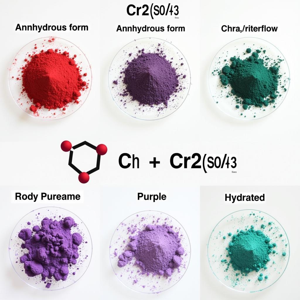 Màu sắc của Cr2(SO4)3