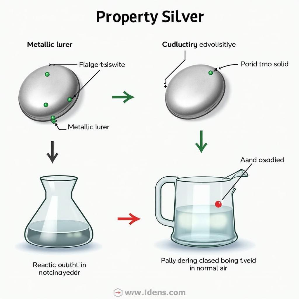 Silver's physical and chemical properties